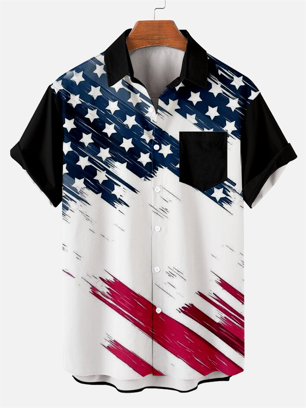 Flag Men's Classic Hawaiian Shirt