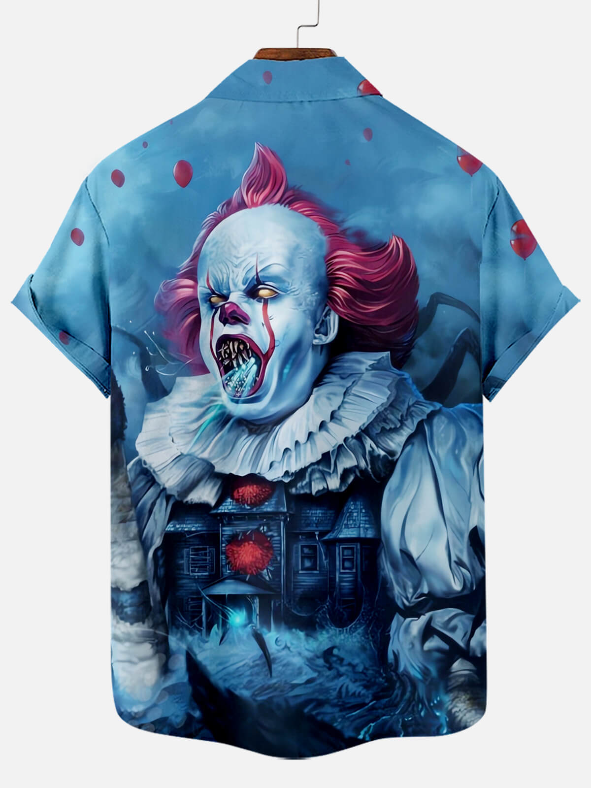 Halloween Horror Movie Character Men's Short Sleeve Shirt