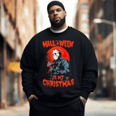 Halloween Men's Plus Size Sweatshirt